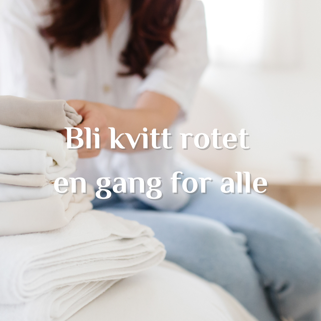 21 DAGER RYDDEBOOTCAMP - LAGER-RYDDESALG få med Ryddeyoga boken gratis.